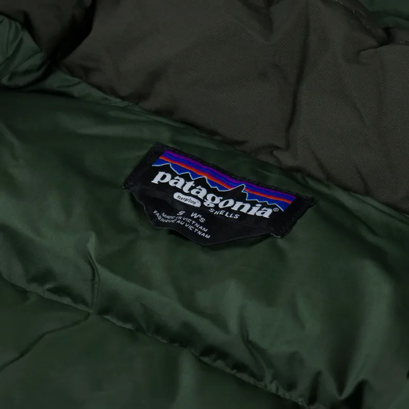 Patagonia Womens Downdrift Parka Pine Needle Green-10