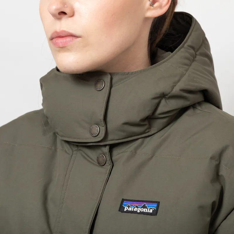 Patagonia Womens Downdrift Jacket Basin Green-7