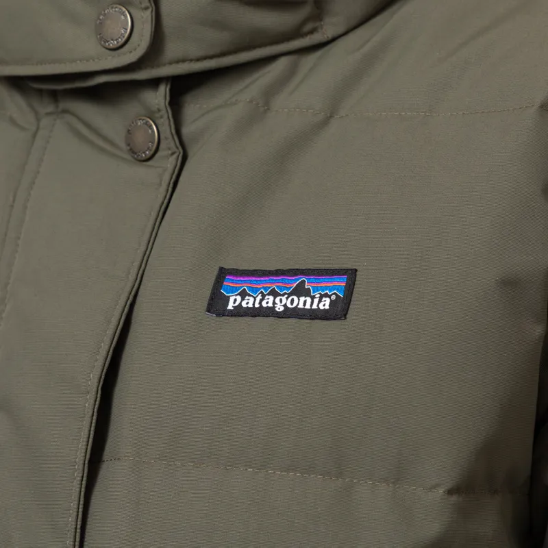 Patagonia Womens Downdrift Jacket Basin Green-10