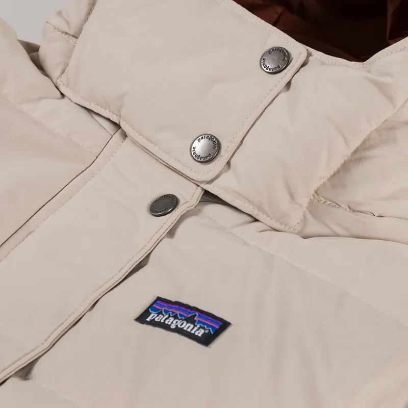 Patagonia Womens Downdrift Jacket Oar Tan-10