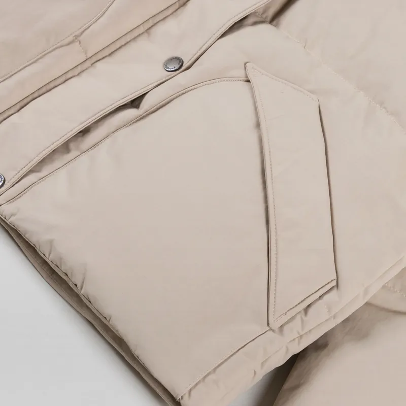 Patagonia Womens Downdrift Jacket Oar Tan-11