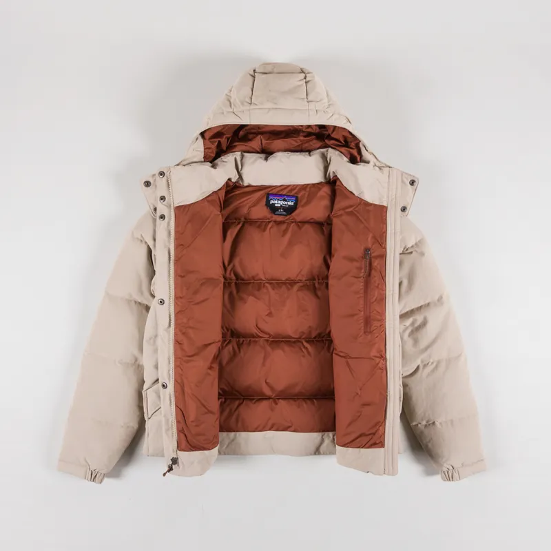 Patagonia Womens Downdrift Jacket Oar Tan-5