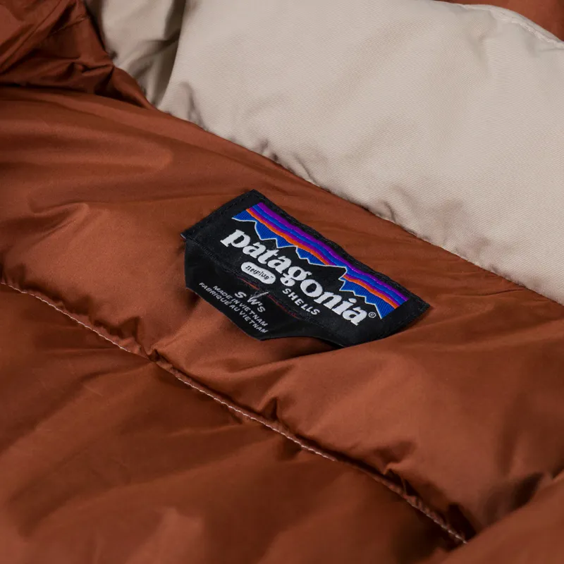 Patagonia Womens Downdrift Jacket Oar Tan-13