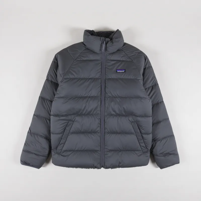 Patagonia Reversible Silent Down Jacket Forge Grey