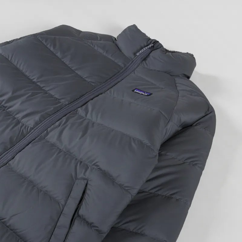 Patagonia Reversible Silent Down Jacket Forge Grey-5