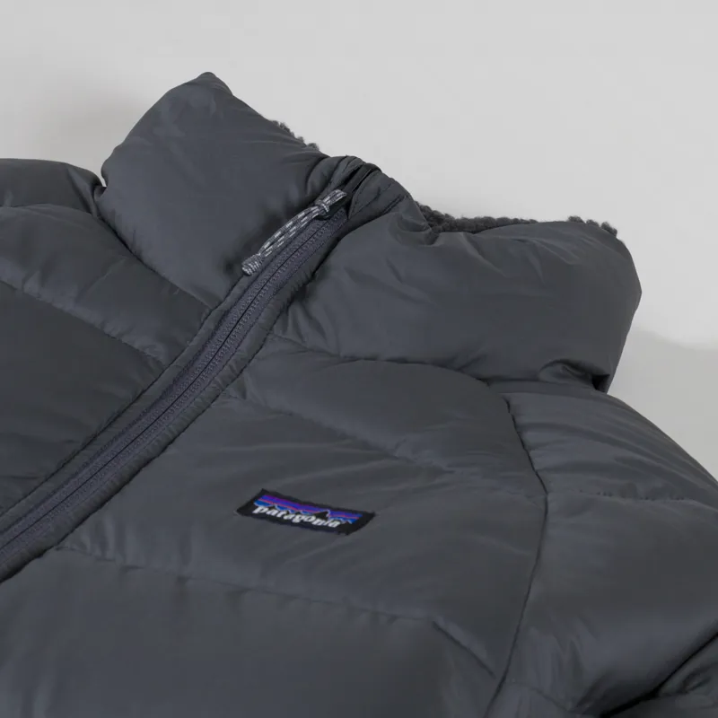 Patagonia Reversible Silent Down Jacket Forge Grey-7