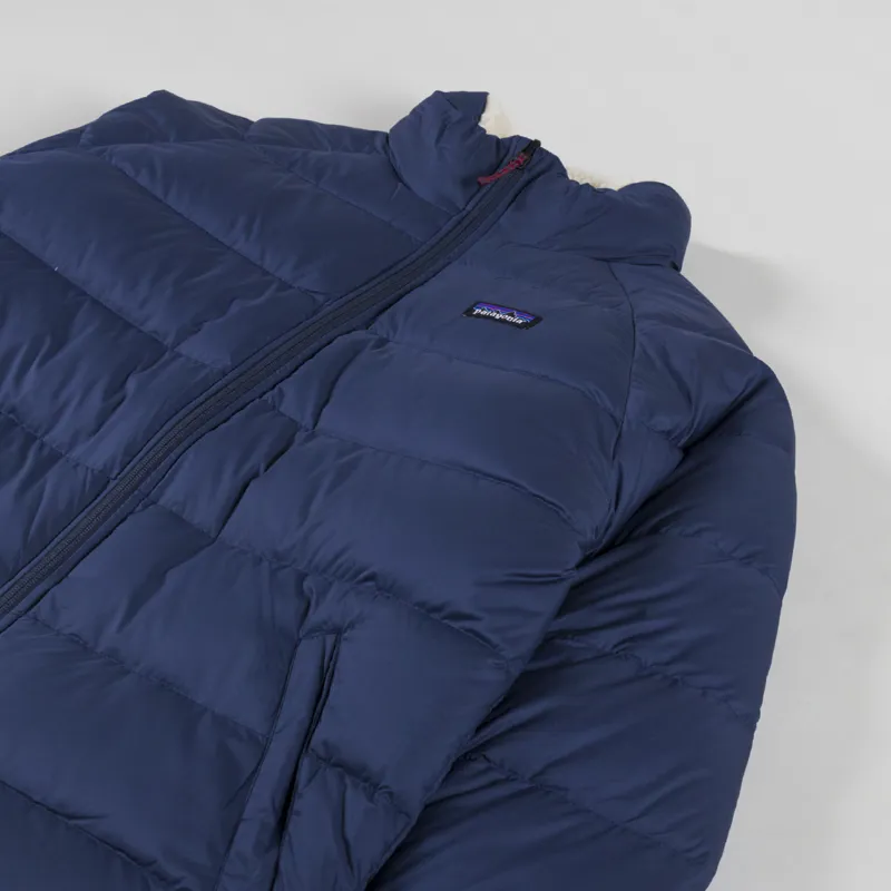 Patagonia Reversible Silent Down Jacket New Navy-5