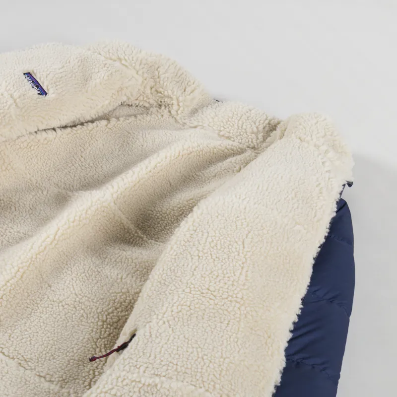 Patagonia Reversible Silent Down Jacket New Navy-6