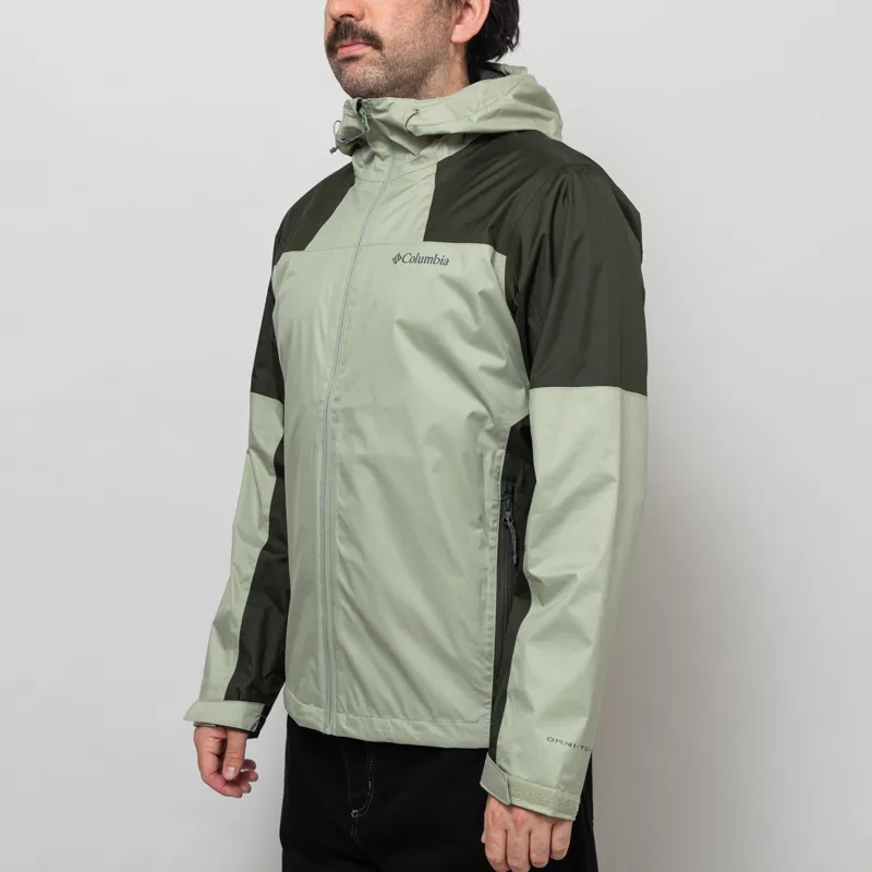 Columbia Inner Limits III Jacket Safari Greenscape-1