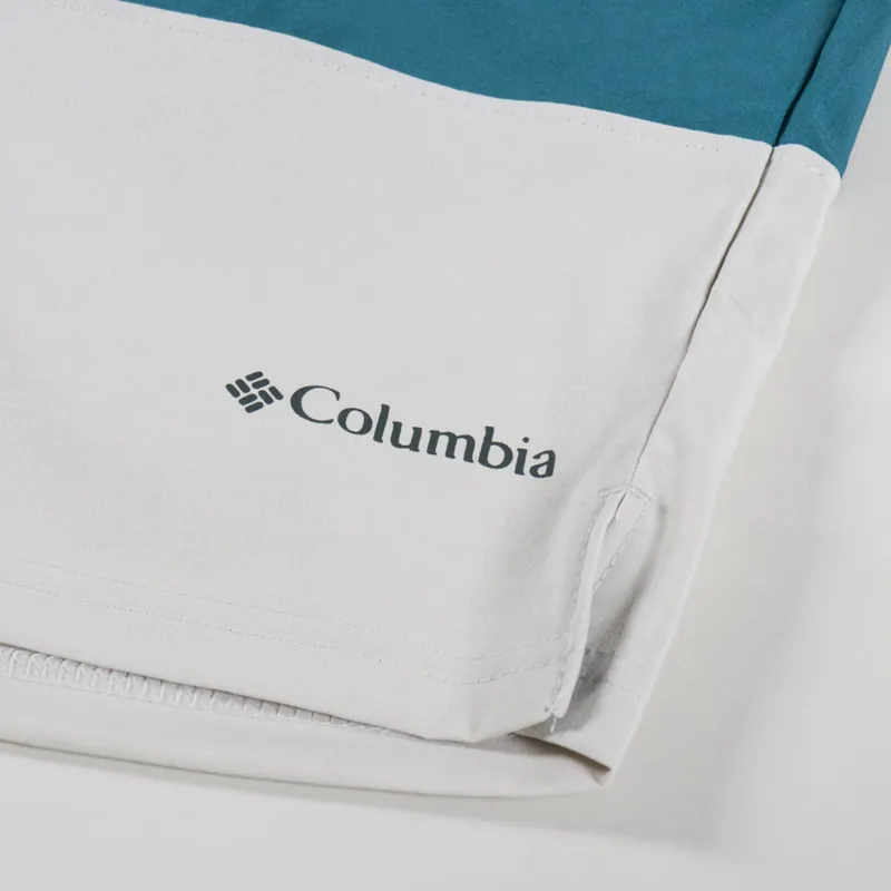Columbia Colour Block Hiking Shorts River Blue-7