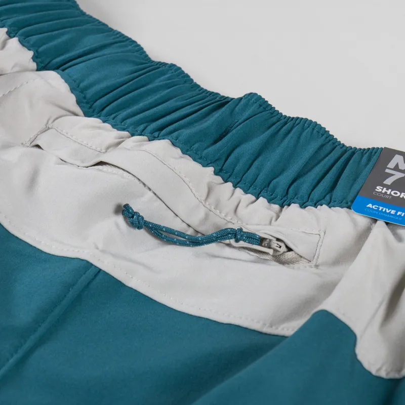 Columbia Colour Block Hiking Shorts River Blue-5