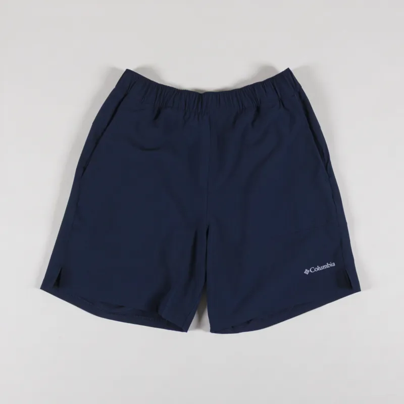 Columbia Colour Block Hiking Shorts Collegiate Navy