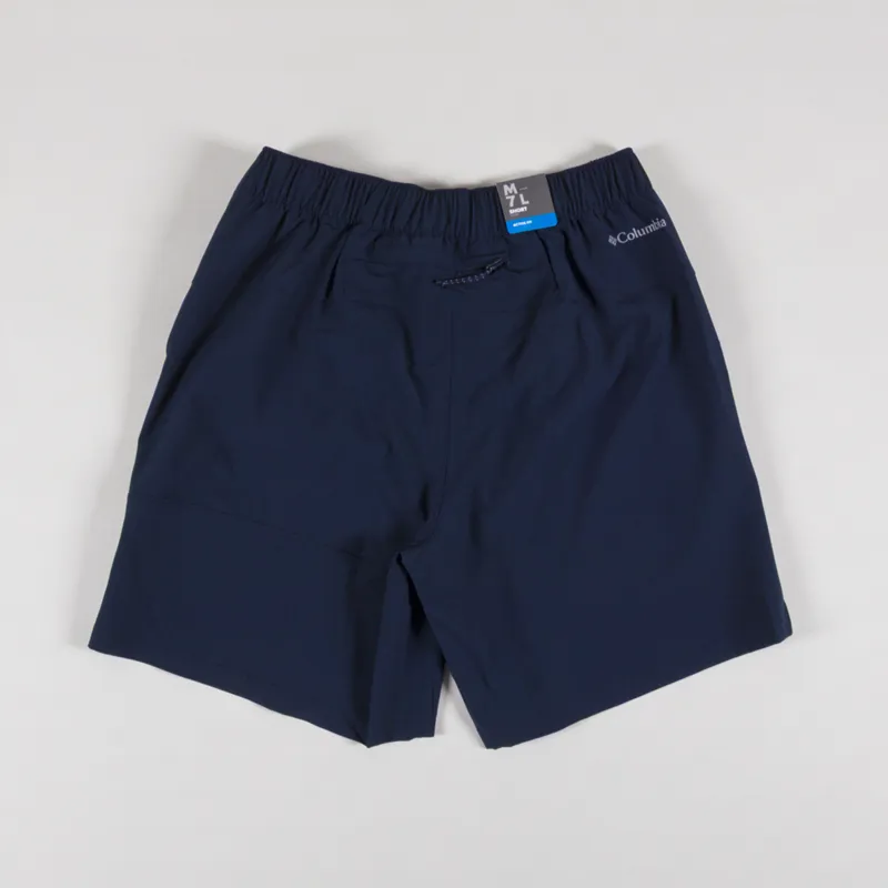 Columbia Colour Block Hiking Shorts Collegiate Navy-1