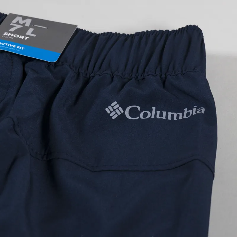 Columbia Colour Block Hiking Shorts Collegiate Navy-6
