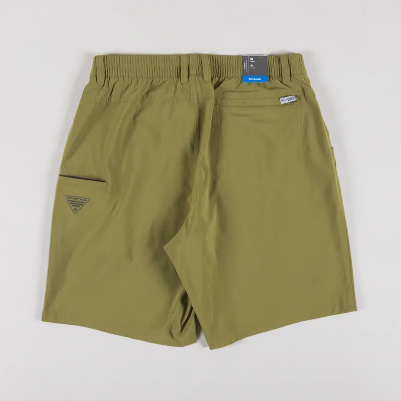 Columbia PFG Uncharted Shorts Grove Green-1