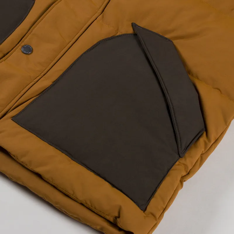 Patagonia Downdrift Vest Shelter Brown-6