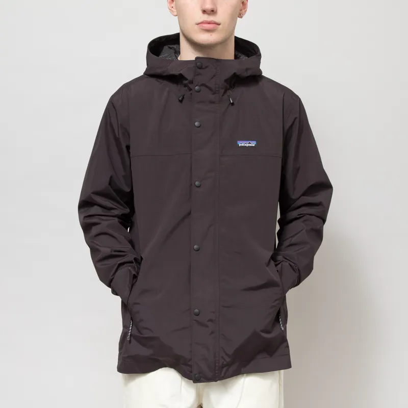 Patagonia Outdoor Everyday Rain Jacket Black-1