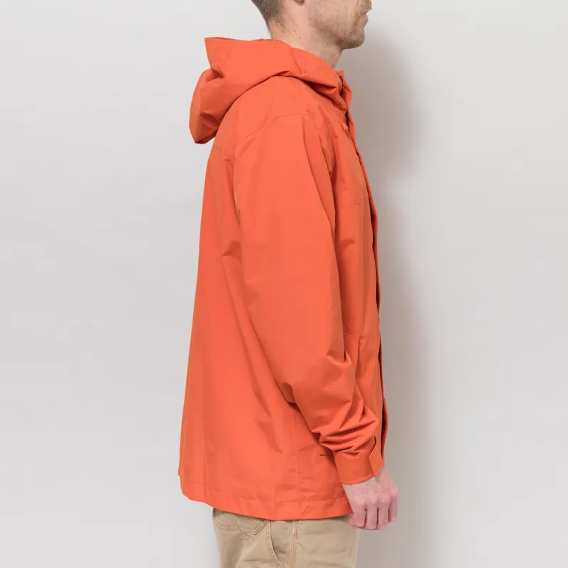 Patagonia Outdoor Everyday Rain Jacket Coal Orange-4