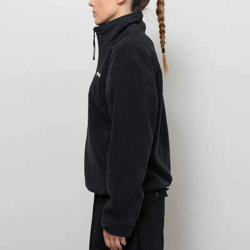 Columbia Womens Sequoia Grove Half Zip Fleece Black-2