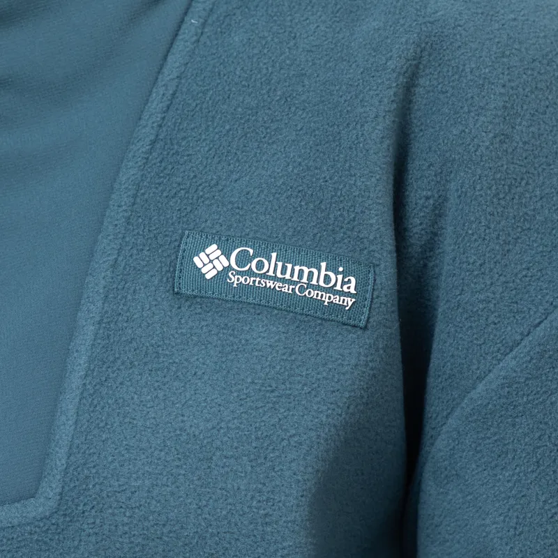 Columbia Womens Sequoia Grove Half Zip Fleece Everblue Crushed Blue-8