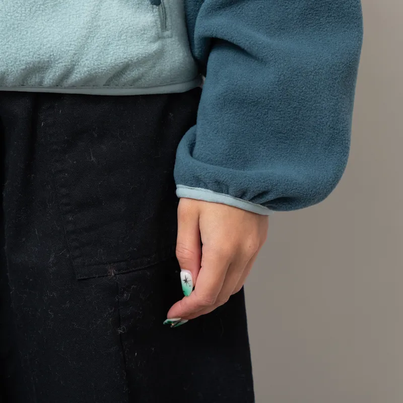 Columbia Womens Sequoia Grove Half Zip Fleece Everblue Crushed Blue-11