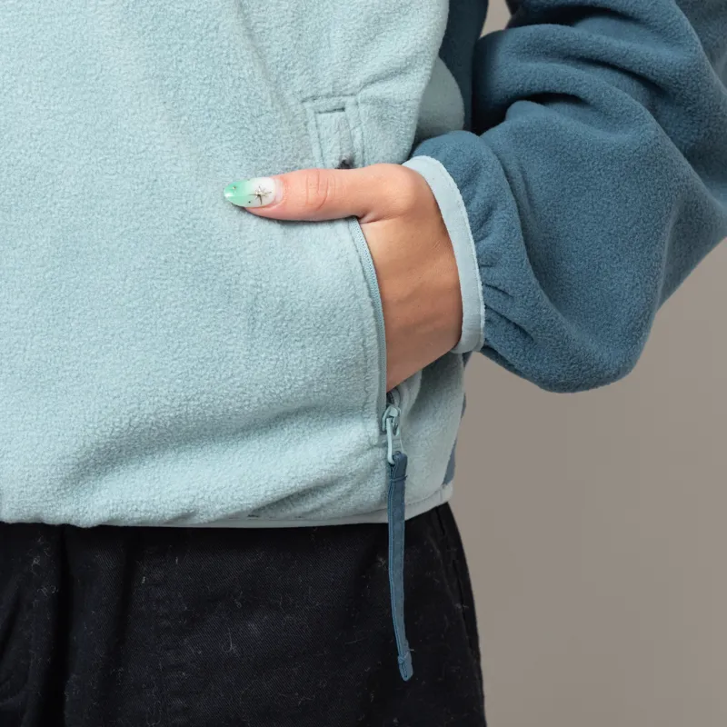 Columbia Womens Sequoia Grove Half Zip Fleece Everblue Crushed Blue-10