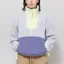 Columbia Womens Sequoia Grove Half Zip Fleece Lavender Stormwatch Citron