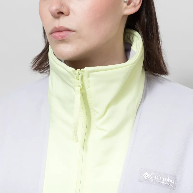 Columbia Womens Sequoia Grove Half Zip Fleece Lavender Stormwatch Citron-3