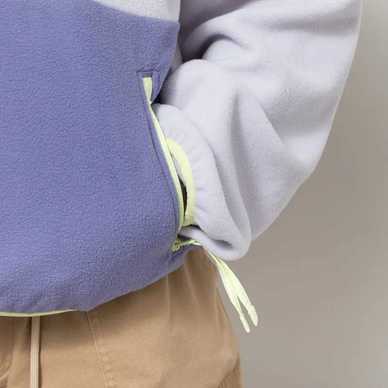 Columbia Womens Sequoia Grove Half Zip Fleece Lavender Stormwatch Citron-6