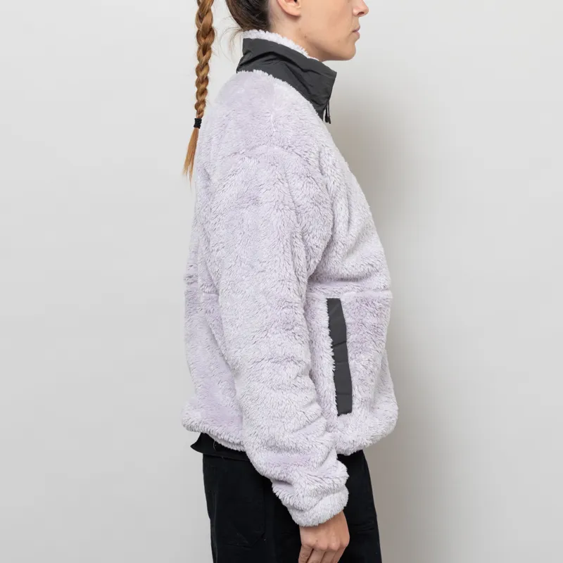 Columbia Womens Discovery II Sherpa Fleece Jacket Lavender Pearl Shark-4
