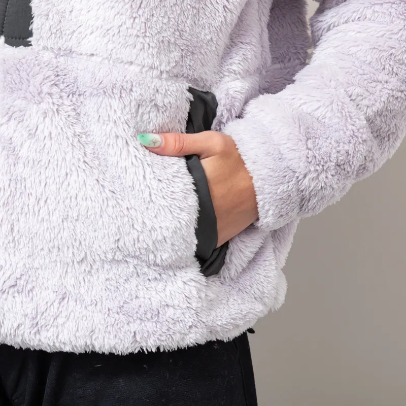 Columbia Womens Discovery II Sherpa Fleece Jacket Lavender Pearl Shark-8