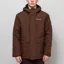 Columbia Landroamer Sherpa Lined Waterproof Hooded Jacket Tobacco