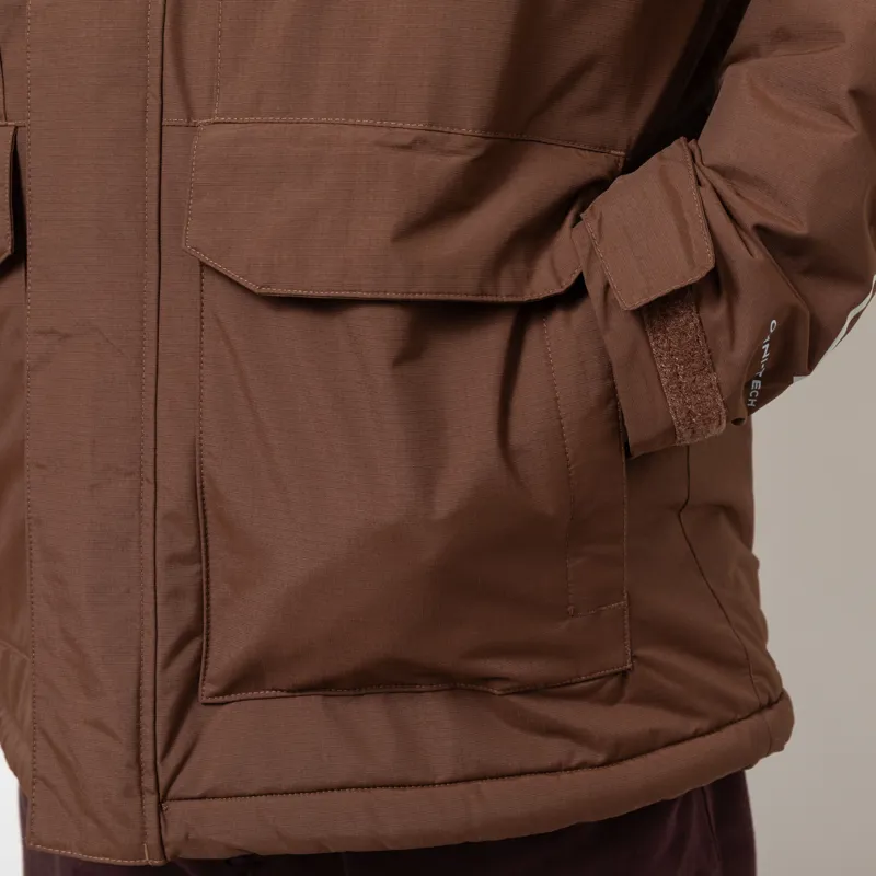 Columbia Landroamer Sherpa Lined Waterproof Hooded Jacket Tobacco-12