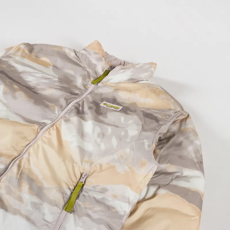 Columbia Wallowa Reversible Insulated Jacket Crushed Clay Wallowa Mountains Print-2