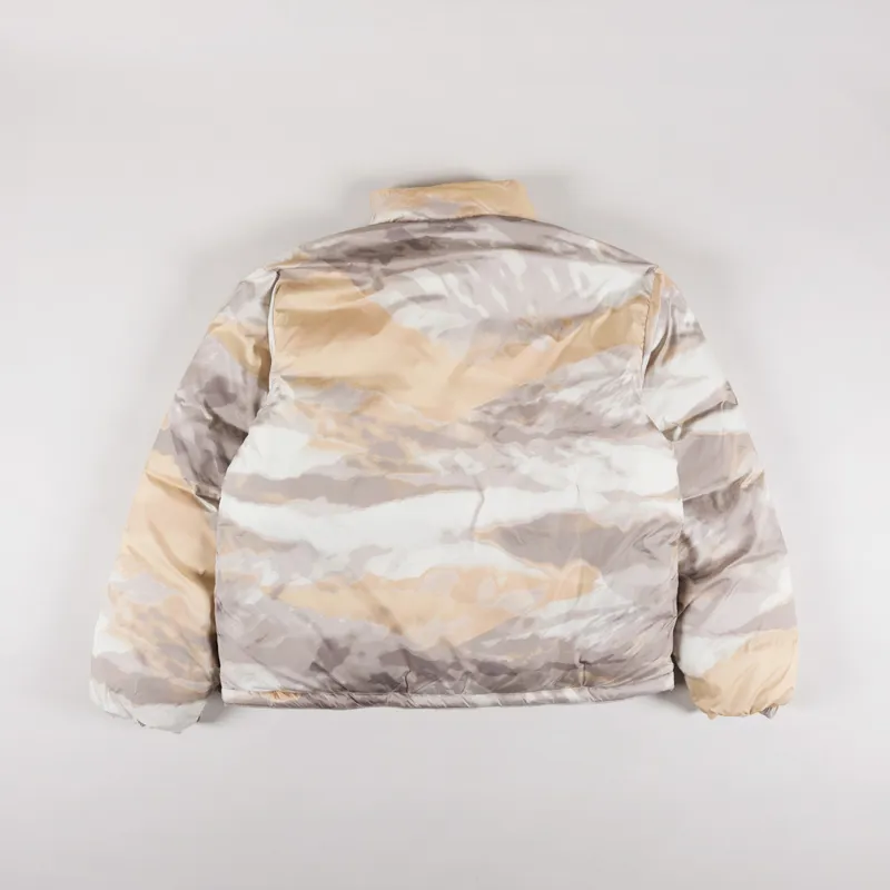 Columbia Wallowa Reversible Insulated Jacket Crushed Clay Wallowa Mountains Print-1