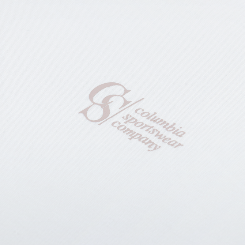 Columbia CSC Heritage Graphic T Shirt Sea Salt-5