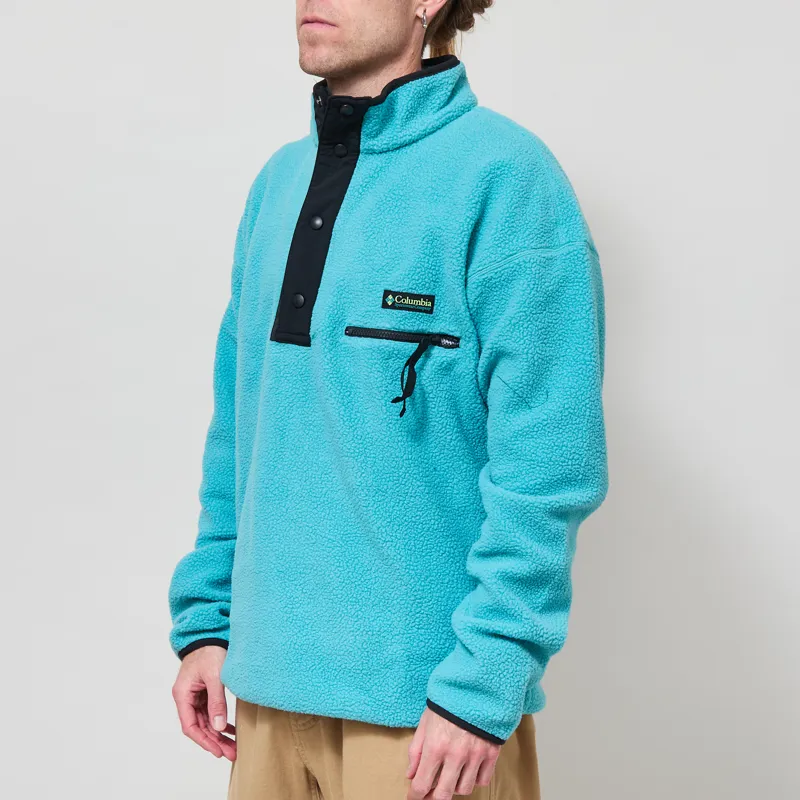 Columbia Helvetia II Half Snap Fleece Teal-1