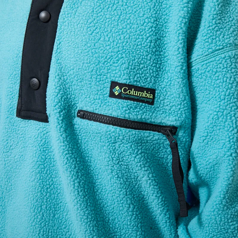 Columbia Helvetia II Half Snap Fleece Teal-5