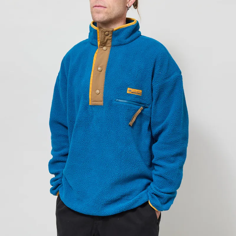 Columbia Helvetia II Half Snap Fleece Phoenix Blue-1