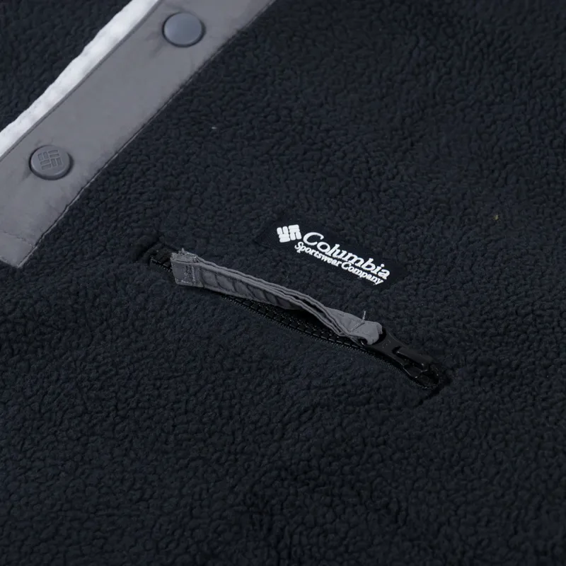 Columbia Helvetia II Half Snap Fleece Black-5