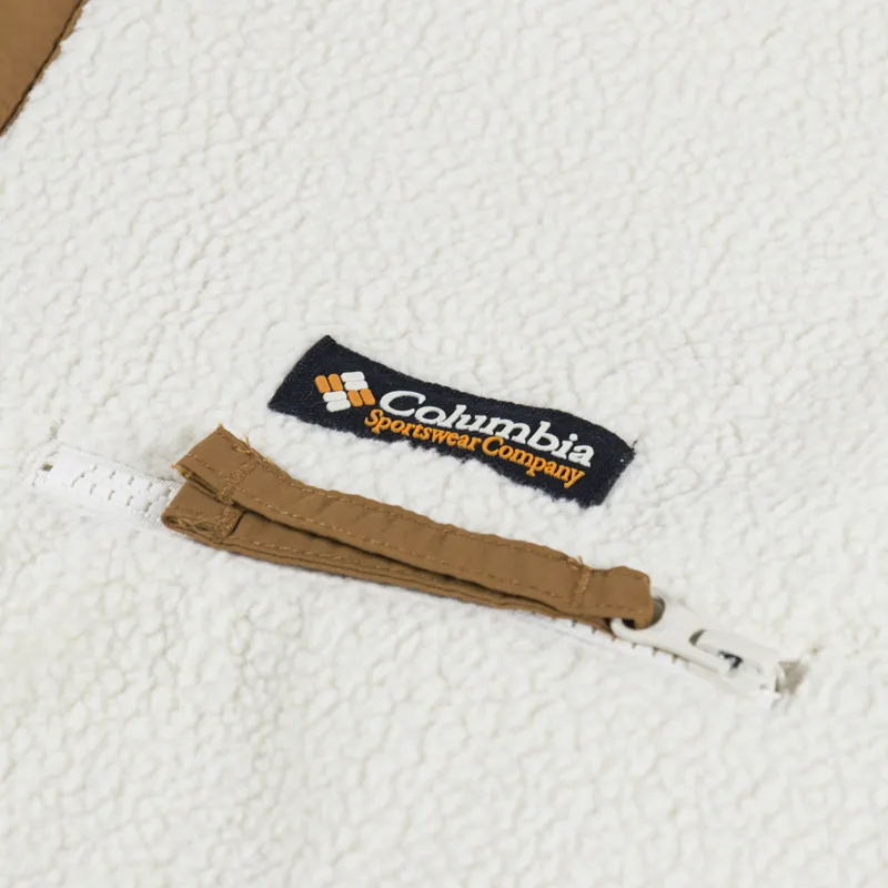 Columbia Helvetia II Half Snap Fleece Chalk-5