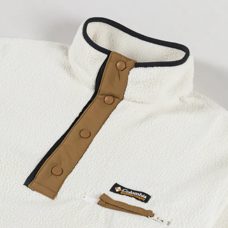 Columbia Helvetia II Half Snap Fleece Chalk-4