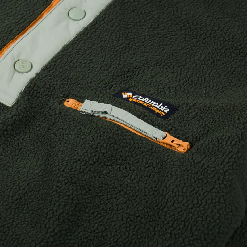 Columbia Helvetia II Half Snap Fleece Greenscape-5