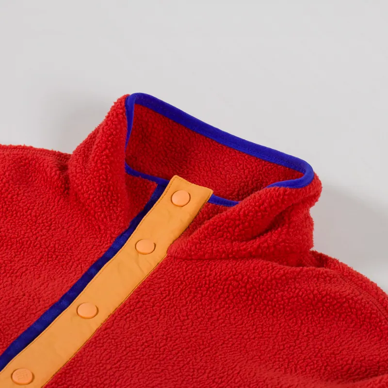 Columbia Helvetia II Half Snap Fleece Sail Red-4