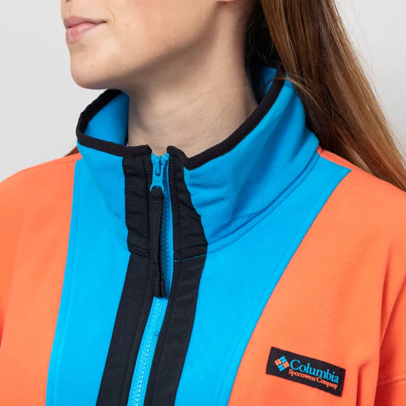 Columbia Womens Backbowl II Fleece Jacket Sing Compass Blue Black-5