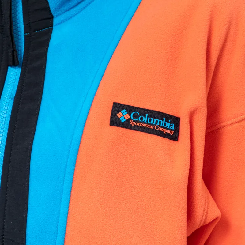 Columbia Womens Backbowl II Fleece Jacket Sing Compass Blue Black-6