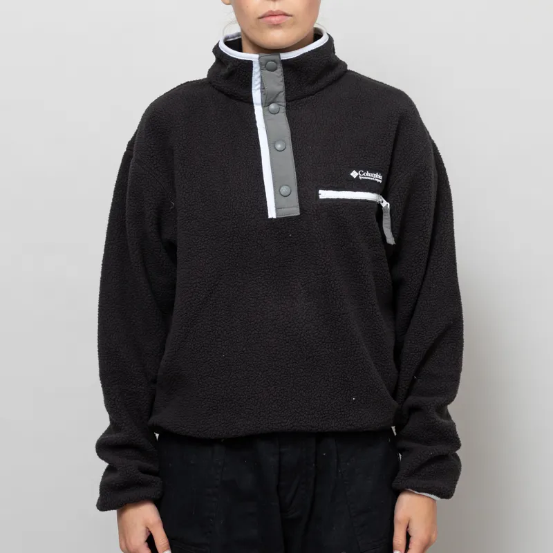 Columbia Womens Helvetia II Half Snap Fleece Black