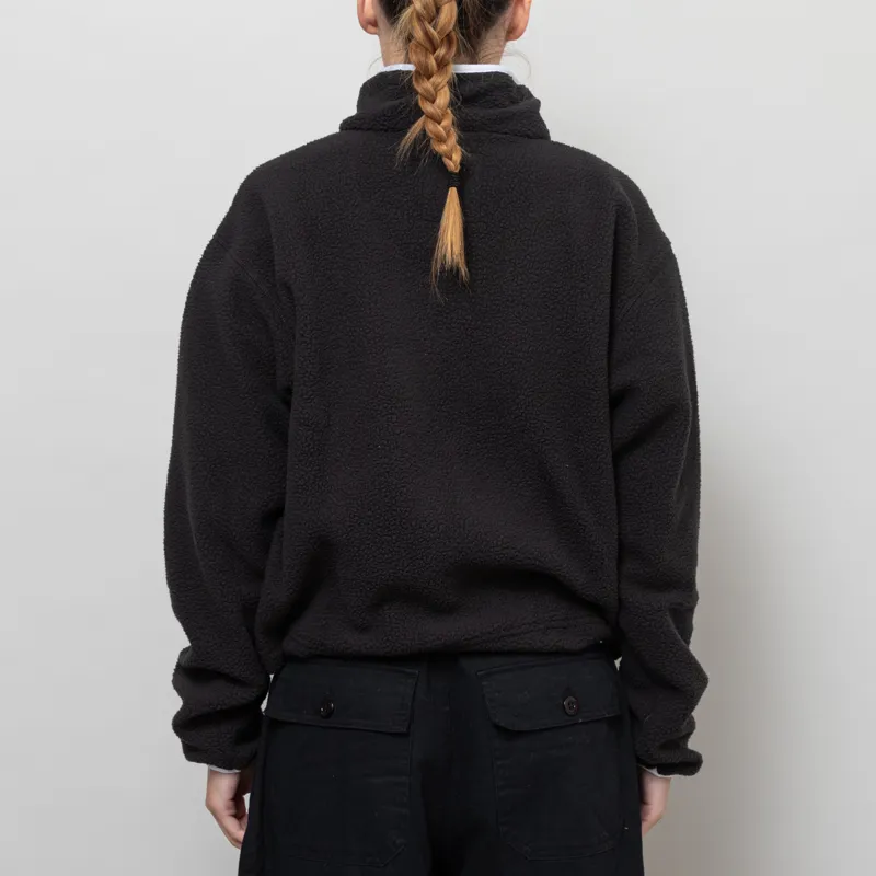 Columbia Womens Helvetia II Half Snap Fleece Black-3