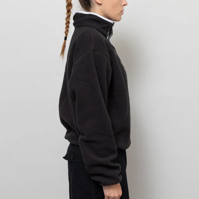 Columbia Womens Helvetia II Half Snap Fleece Black-4