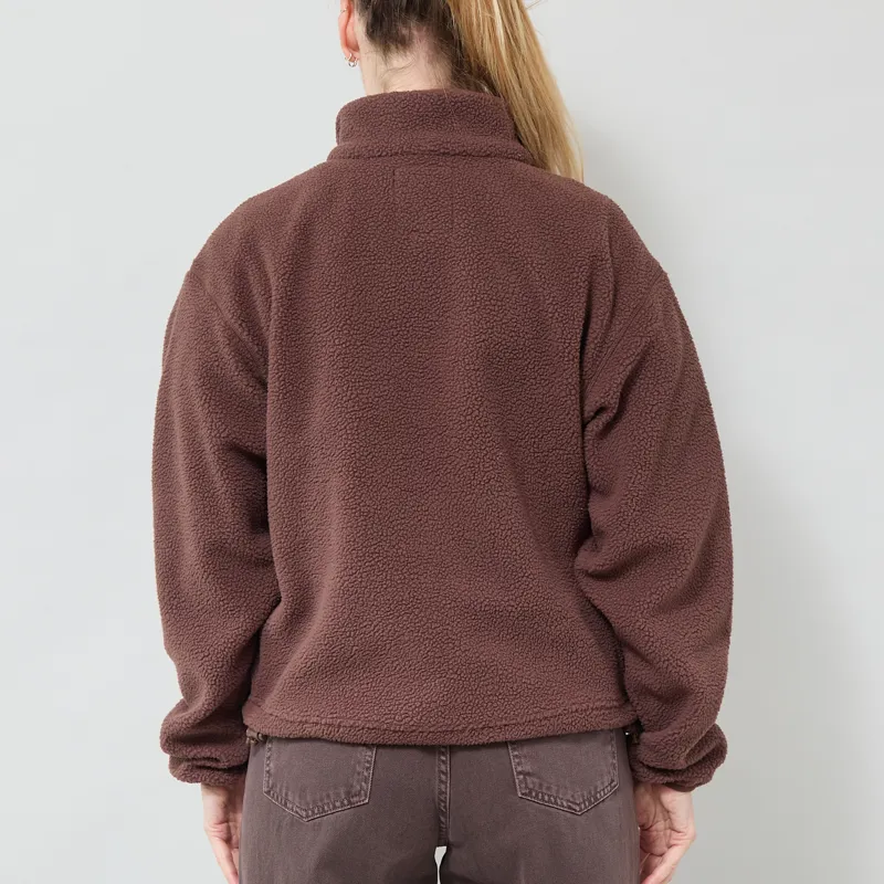 Columbia Womens Helvetia II Half Snap Fleece Tobacco-2
